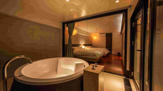 ラグジュアリー スイート ダブルベッド 2 台 禁煙 シティビュー