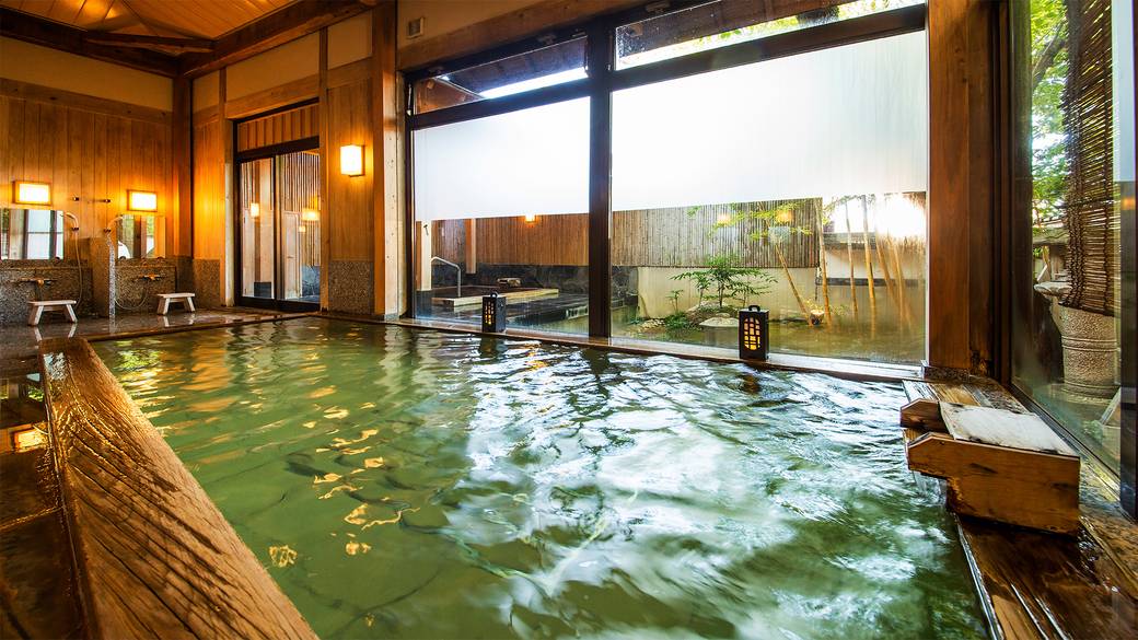 大浴場 紫陽花① / 1