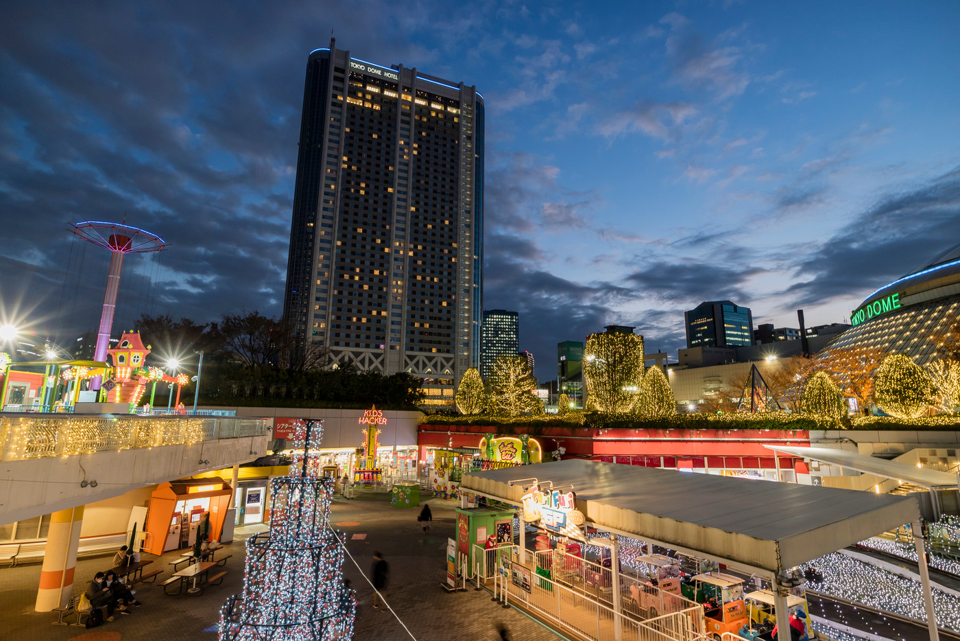 クリスマス遊園地　東京ドーム3