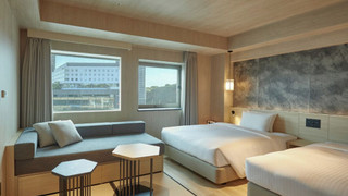 ラグジュアリーフロア デラックスツイン (2ダブルベッド) 2～5名 禁煙