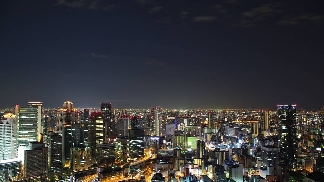 空中庭園展望台からの夜景例 / 3