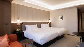 デラックス ルーム シングルベッド 2 台 禁煙 シティビュー