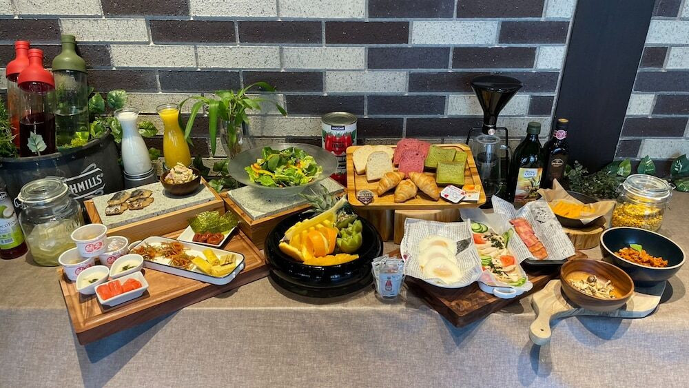 朝食ビュッフェ