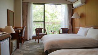 ツインルーム 専用バスルーム