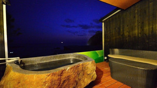 和室　角部屋　露天風呂付　シービュー　上層階