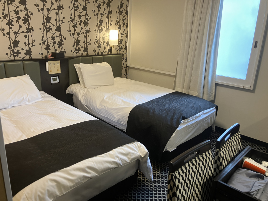 アパの標準的なツイン、コンパクト。