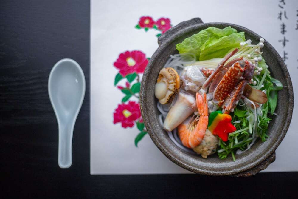 旅館のお食事処