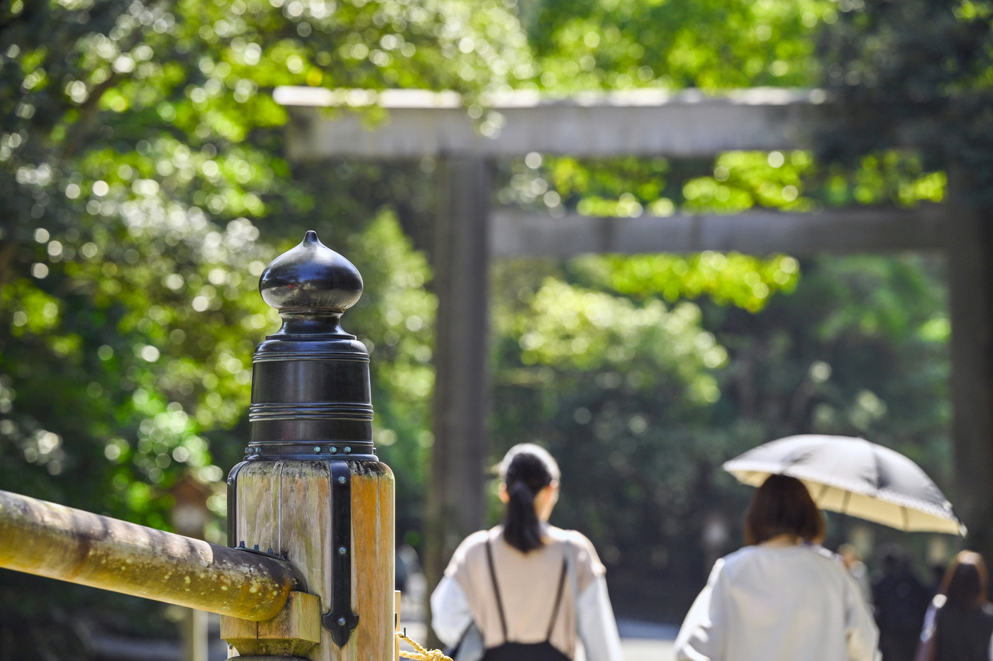 伊勢神宮・内宮参拝イメージ・3月