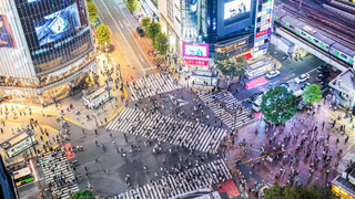 コーナーツインルーム禁煙 13 - 19階（渋谷交差点ビュー）
