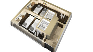 アウトサイドコネクトルーム 4名利用