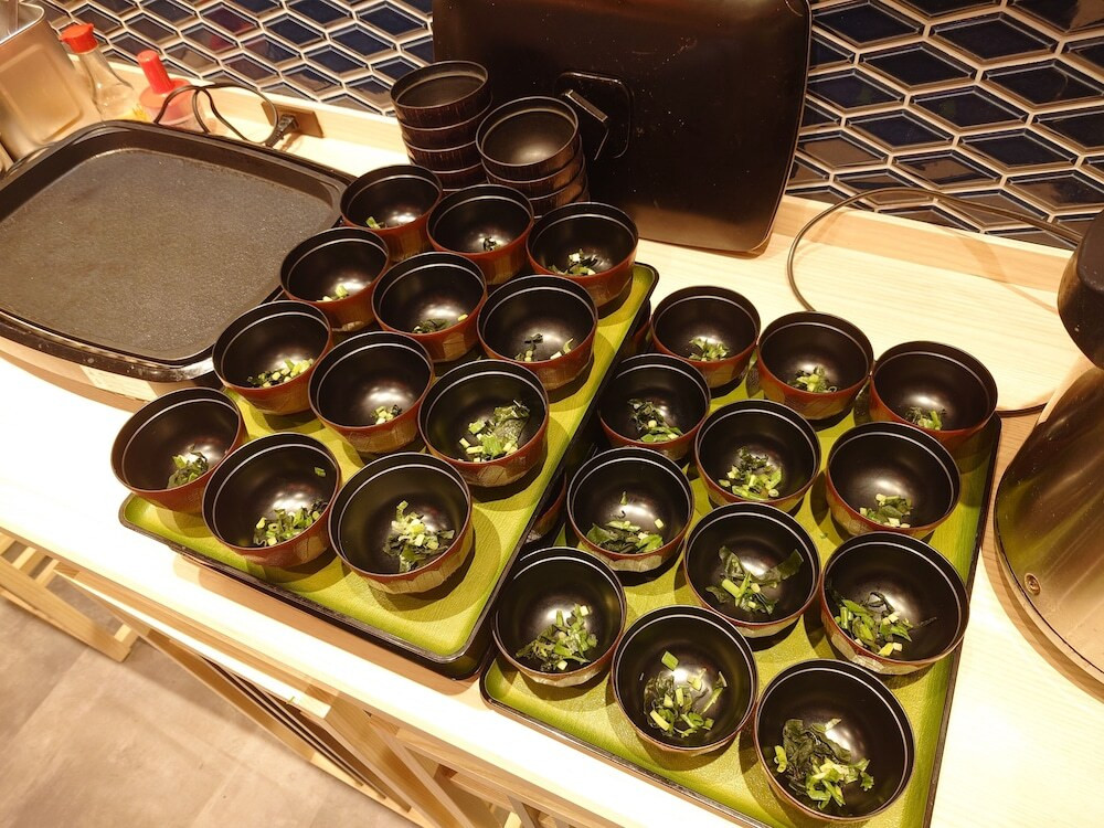 朝食ビュッフェ