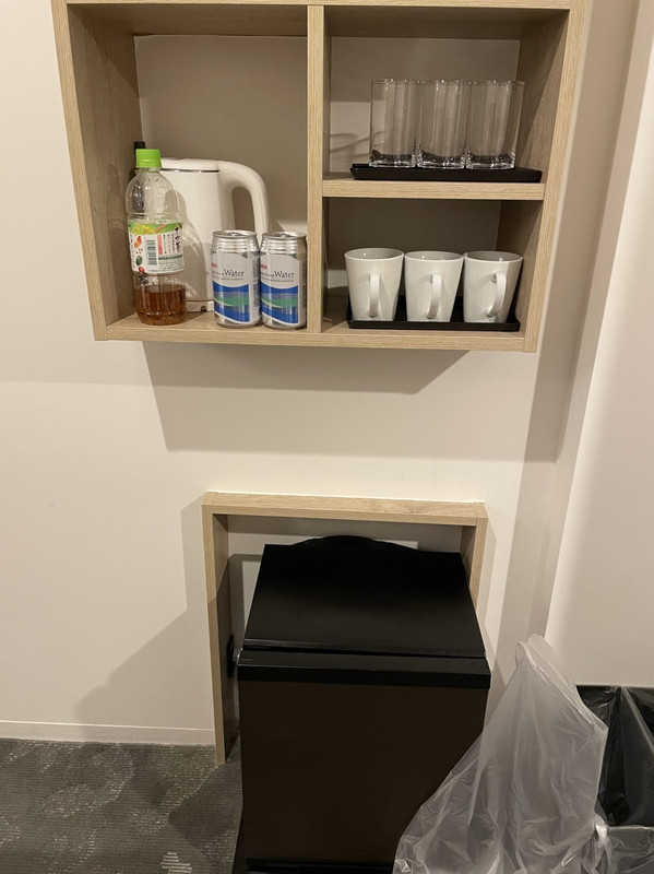 ゴミ袋がありがたいです。