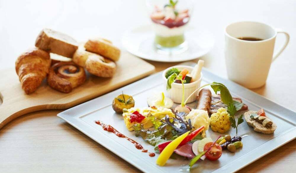 朝食ビュッフェ 盛り付け例 / 1