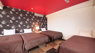 スタンダード ツインルーム 禁煙 + エクストラベット(4名利用)