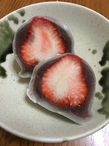 「まめ」料理 54697 あまおうの苺大福