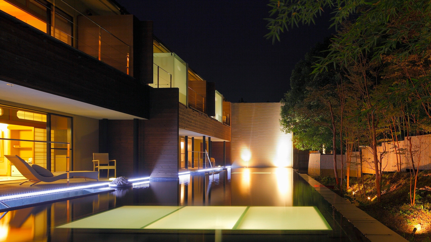 懐石料理と大涌谷温泉を楽しむ、和モダンなオーベルジュ3652061