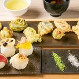 天ぷらと手まり寿司 都 料理 / 1