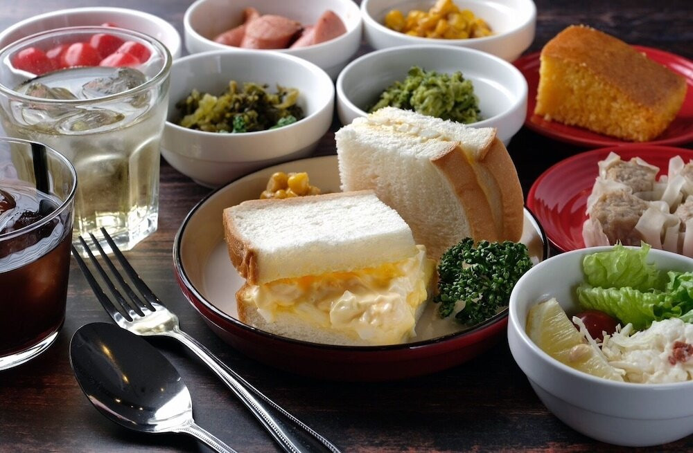 朝食ビュッフェ