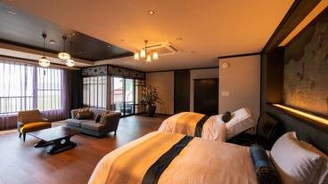 美湖の雫 露天風呂付最上階スイート① / 3