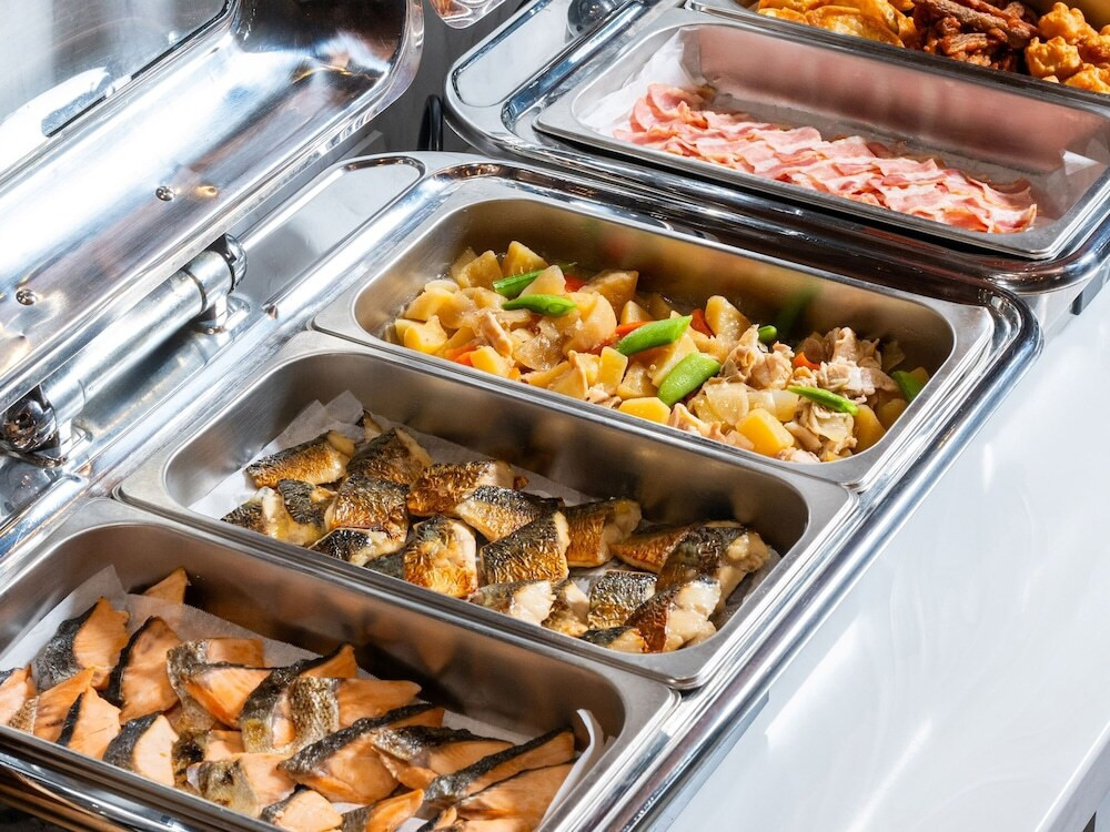朝食ビュッフェ