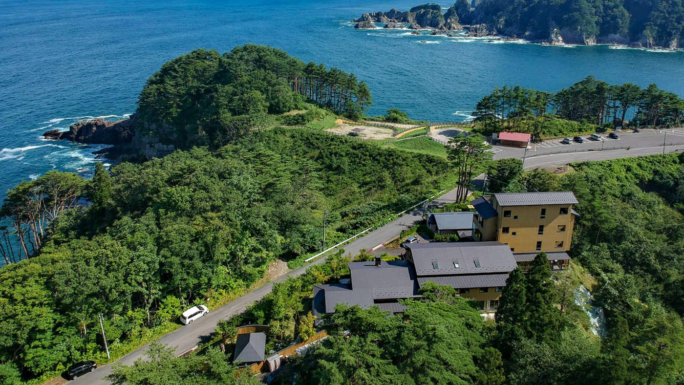 三陸海岸を眺めて新鮮な海の幸を味わう癒しの宿3492817