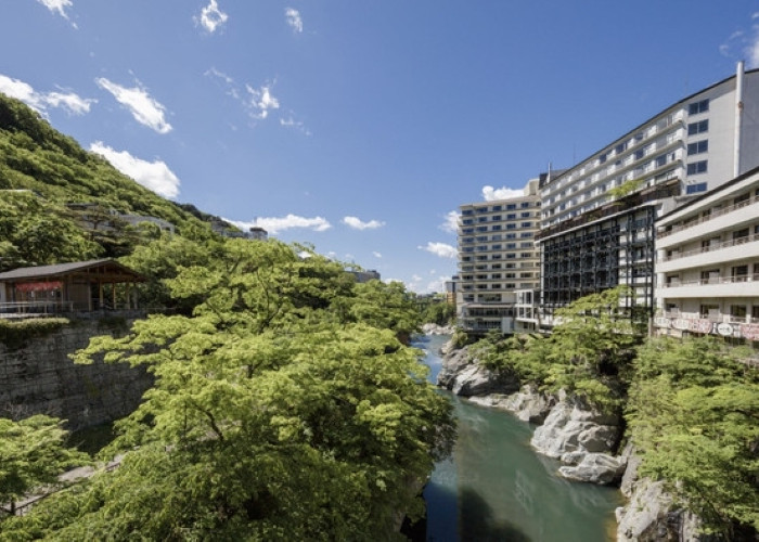 鬼怒川渓谷の絶景が目の前！景色を眺めているだけで心のデトックスになります