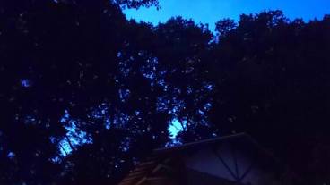 施設の正面 (日没後) / 4