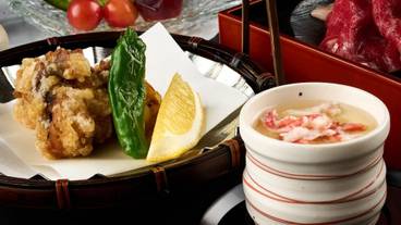 夕食／和食会席一例③ / 3