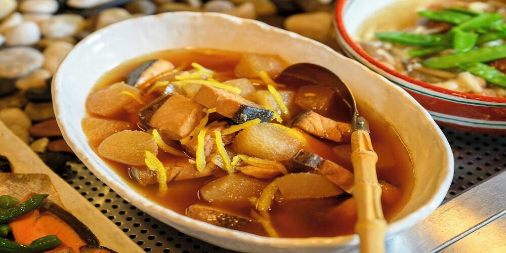 朝食ビュッフェ