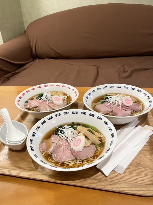ラーメン(夜泣き蕎麦)のサービス