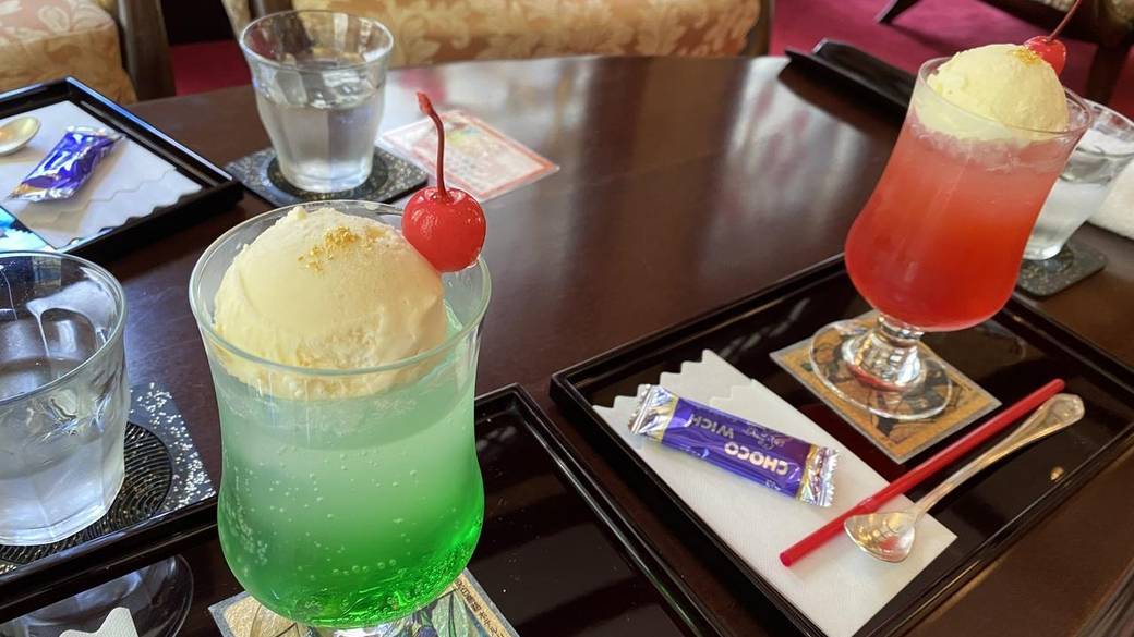 昔懐かしいクリームソーダ / 2