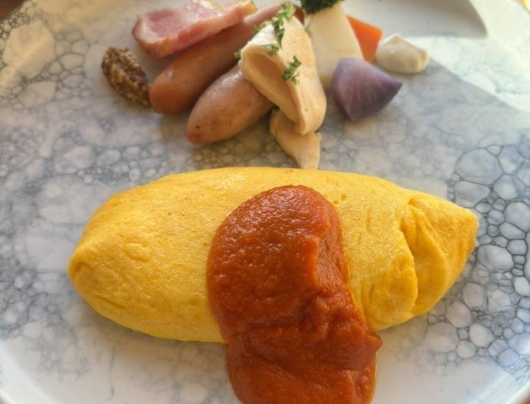 朝食 オムレツ / 1