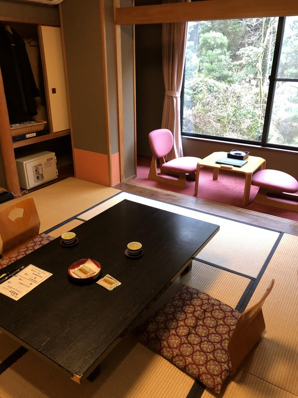 部屋からの眺めはあまりよくありません。