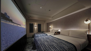 スーペリアツインルーム(プロジェクター付きシアタールーム)