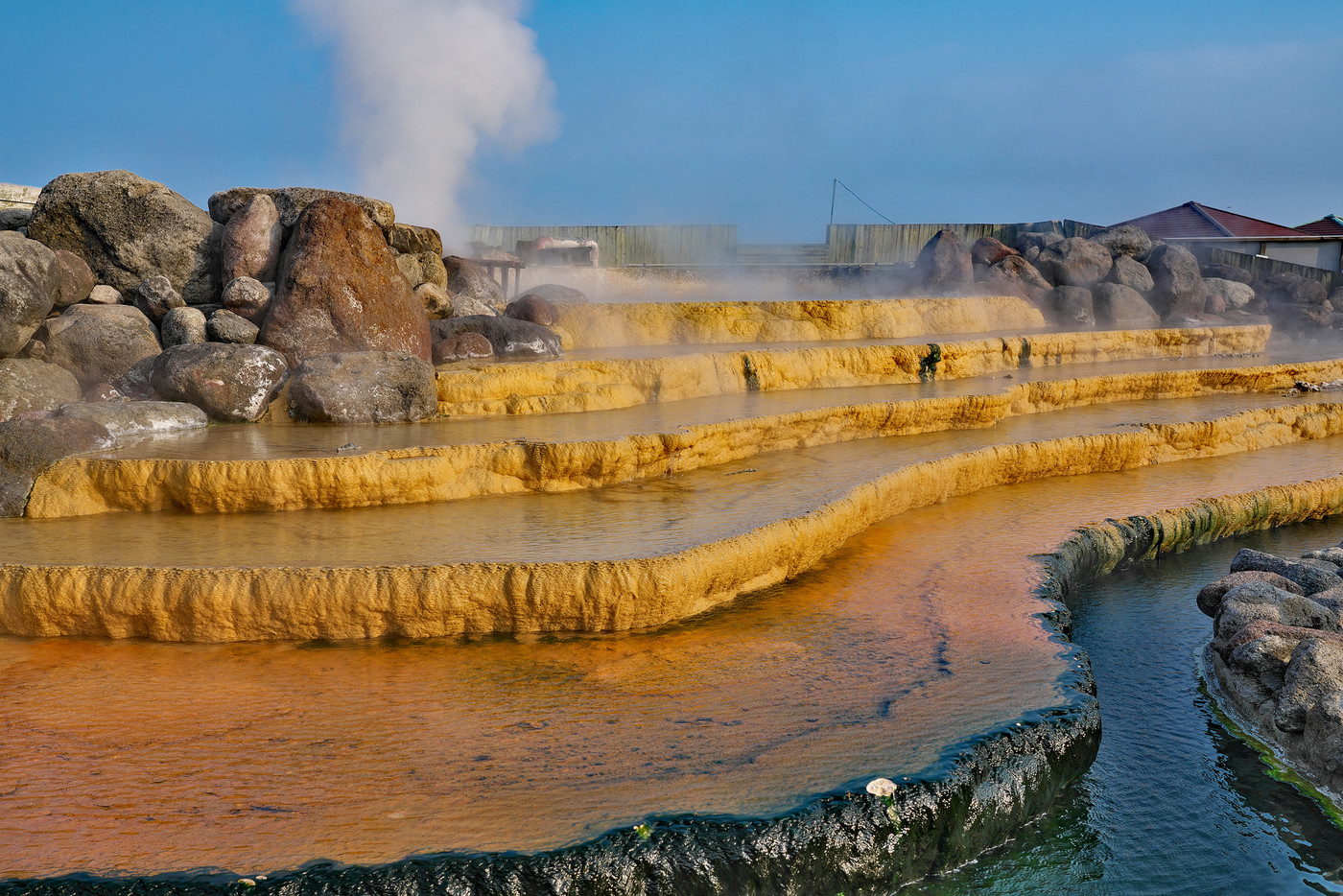 【小浜温泉の源泉】 長崎県雲仙市小浜町北本町