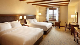 【ロッジ棟】コーナースイート(ベッド2台)