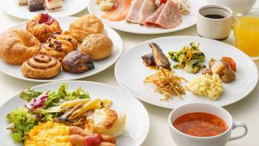 朝食ビュッフェ一例 / 1