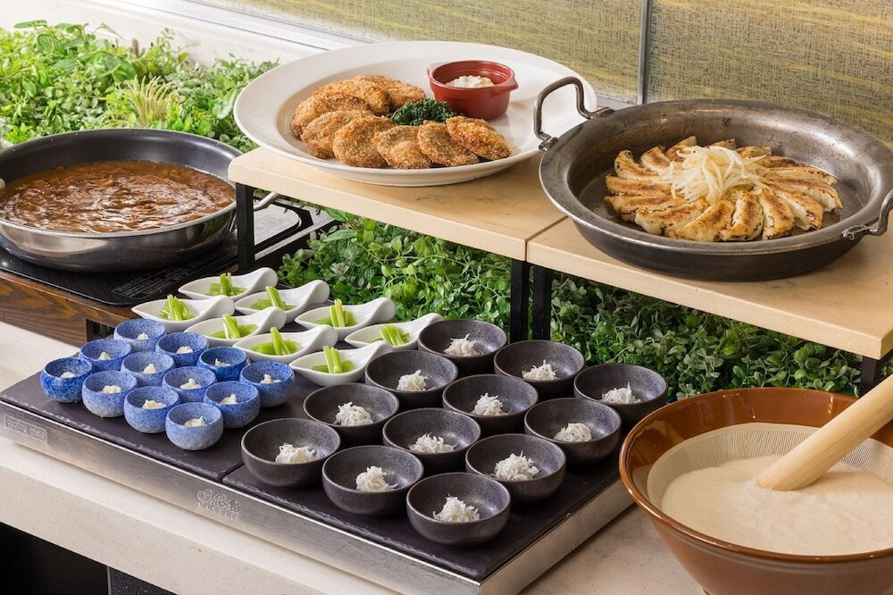 朝食ビュッフェ