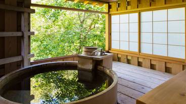 野を愛でる なずな 露天風呂 / 24