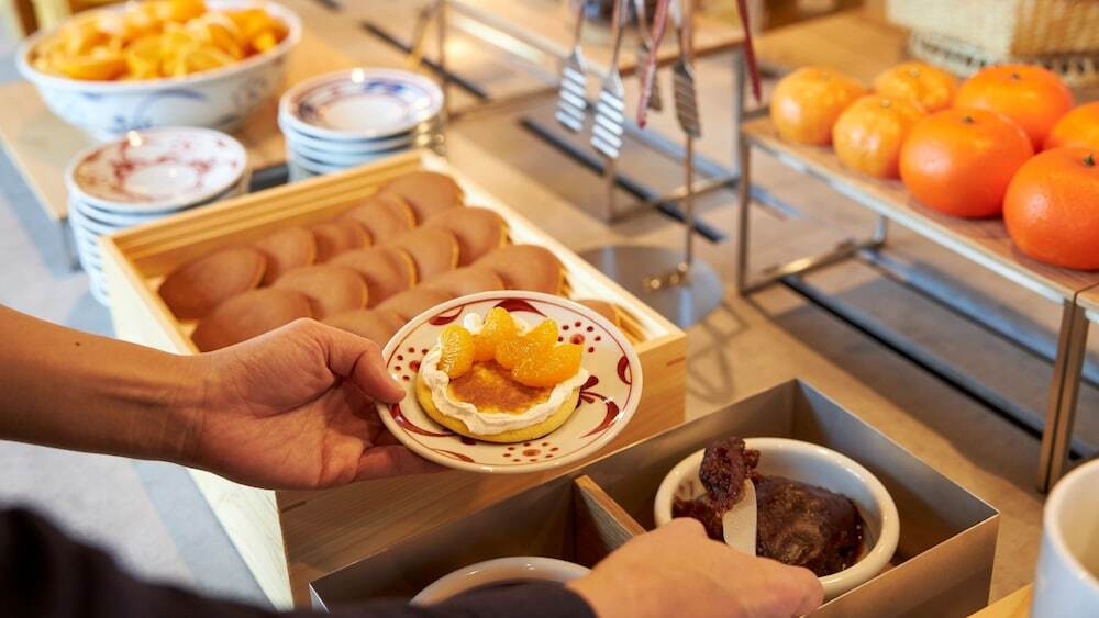 朝食ビュッフェ