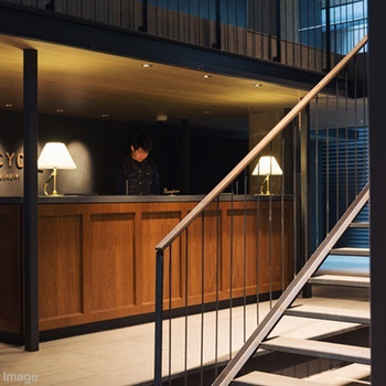 全国初！自転車に乗ったままチェックインできるホテル3463081