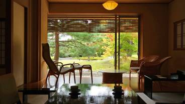 本館和室から望む庭 / 5