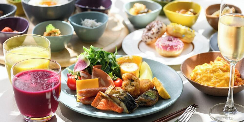 朝食ビュッフェ