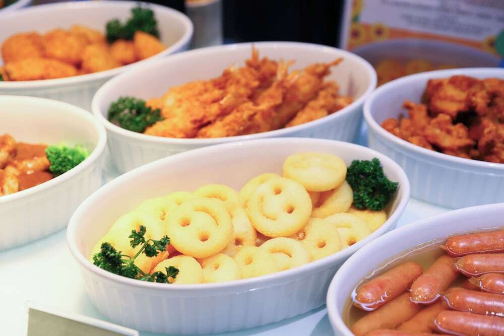 朝食ビュッフェ