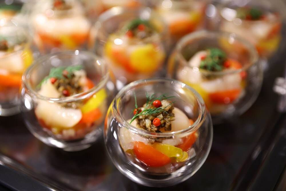 朝食ビュッフェ