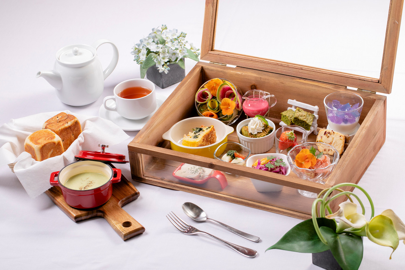 まるでジュエリーボックス！フォトジェニックな朝食を楽しむ4230654