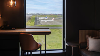 スタンダード ツインルーム ベッド (複数台) 禁煙 エアポートビュー (2名利用)