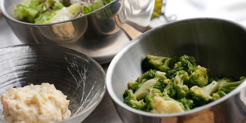 朝食ビュッフェ