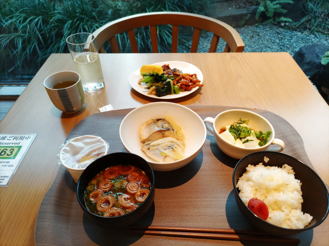 1日目の朝食