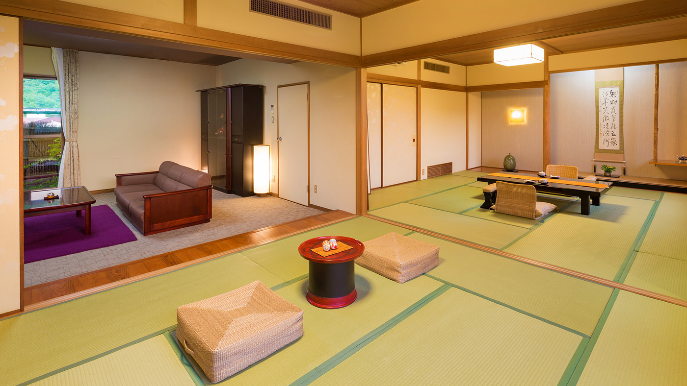 家族風呂で気兼ねなくゆっくりとくつろげる。4つの源泉が自慢のお宿3751443